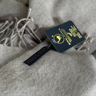 秘魯頂級皇家羊駝毛Royal Alpaca毛毯蓋毯-經典霧灰MT01