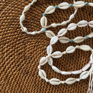 峇里島手工可調式貝殼手鍊-經典貝殼