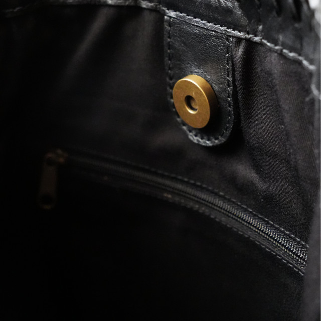 手工皮革編織托特包