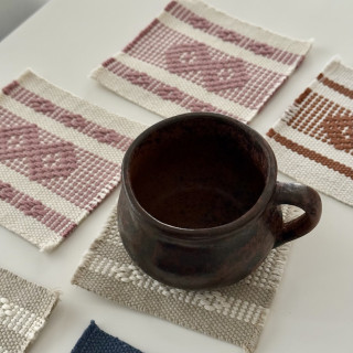 墨西哥腰織編織布杯墊