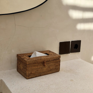 印尼手工ATA藤編面紙盒