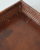 印尼手工ATA藤編方型拼木盤