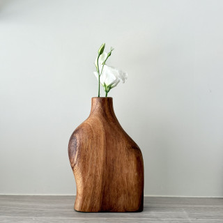 泰國手工相思木花器-潭