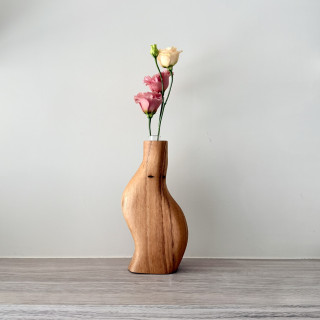 泰國手工相思木花器-河