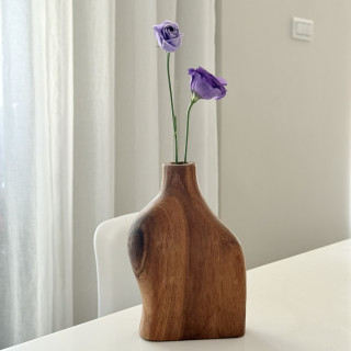 泰國手工相思木花器-潭